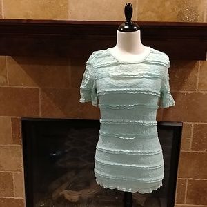 Lacy shirt with tank top to wear underneath